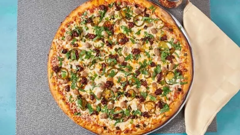 Smal Chicken tikkah Pizza