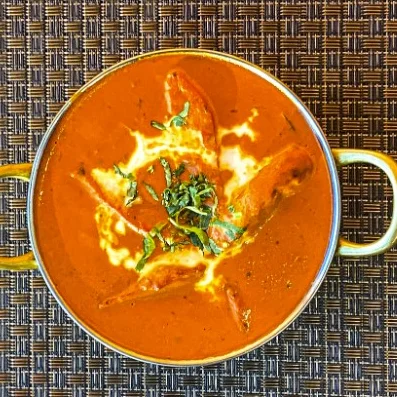 Delicious food presentation at a restaurant with vibrant colors.