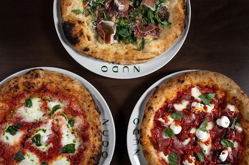 An assortment of pizzas. Photo credit: Chris Wessling