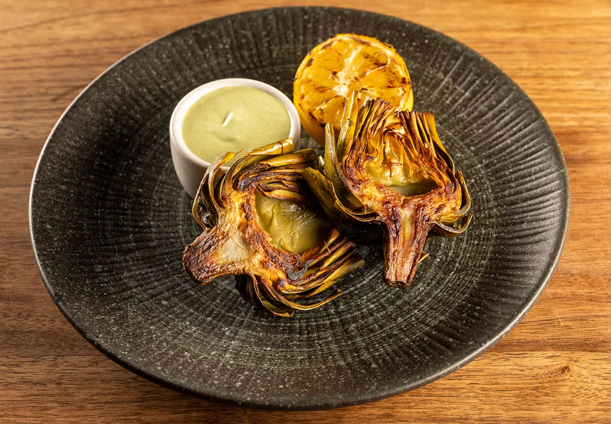 Pan-Roasted Artichoke