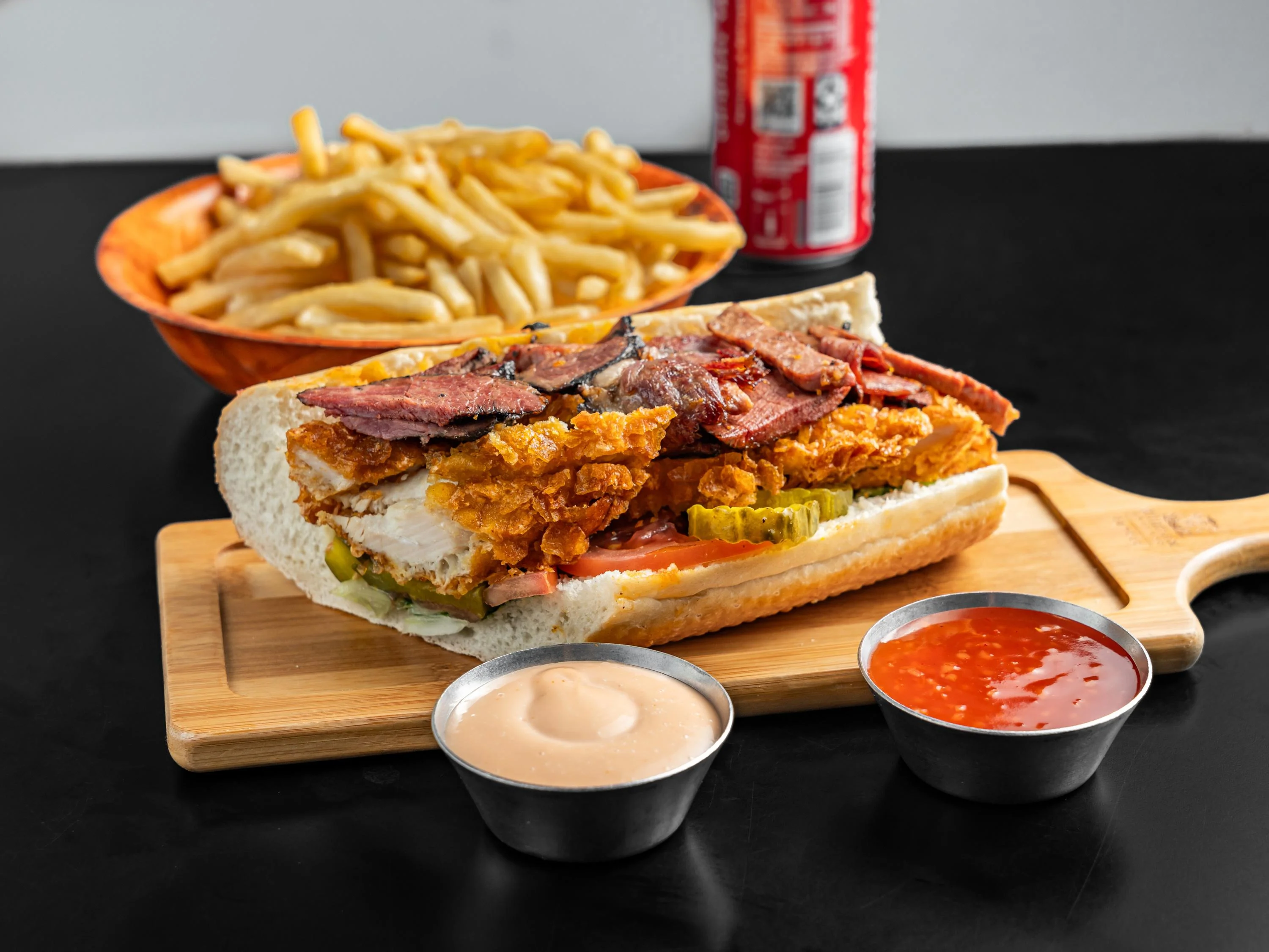 Mini Chicken Sandwich Combo