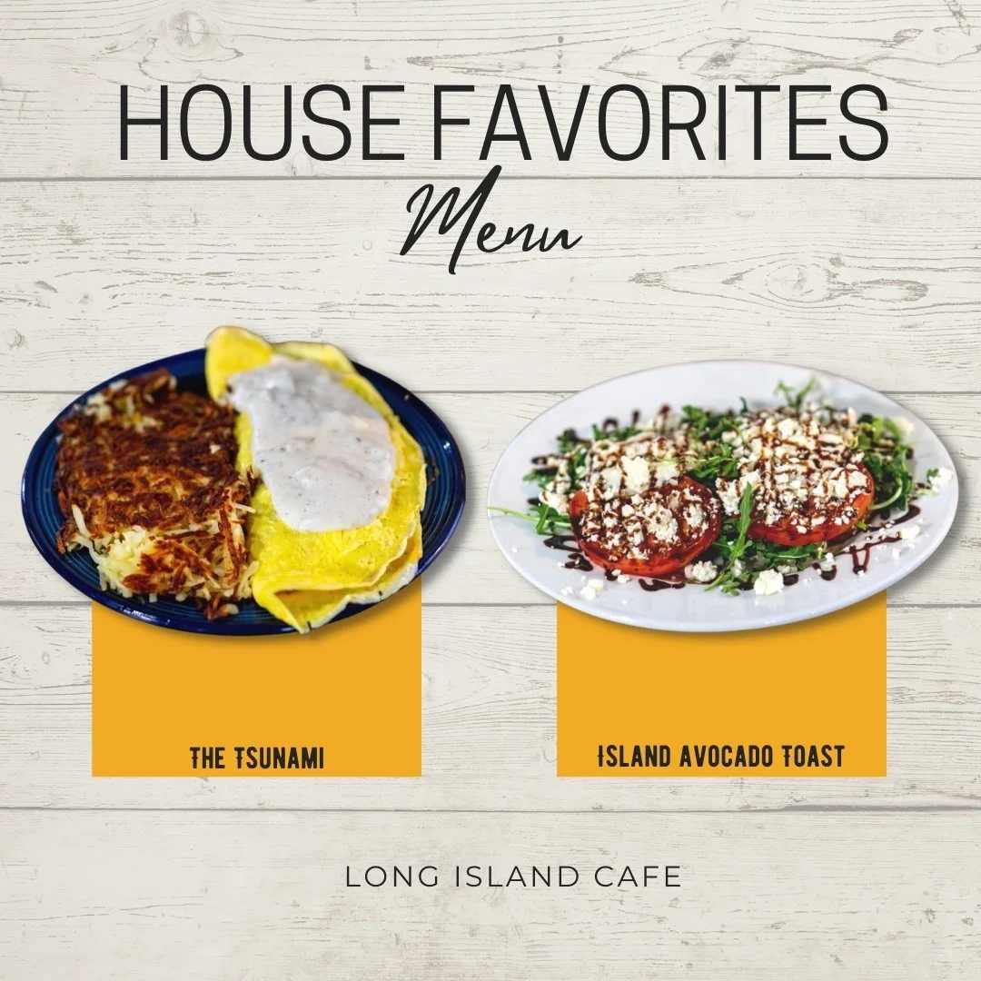 The House Favorites, Tsunami and Island Avocado Toast