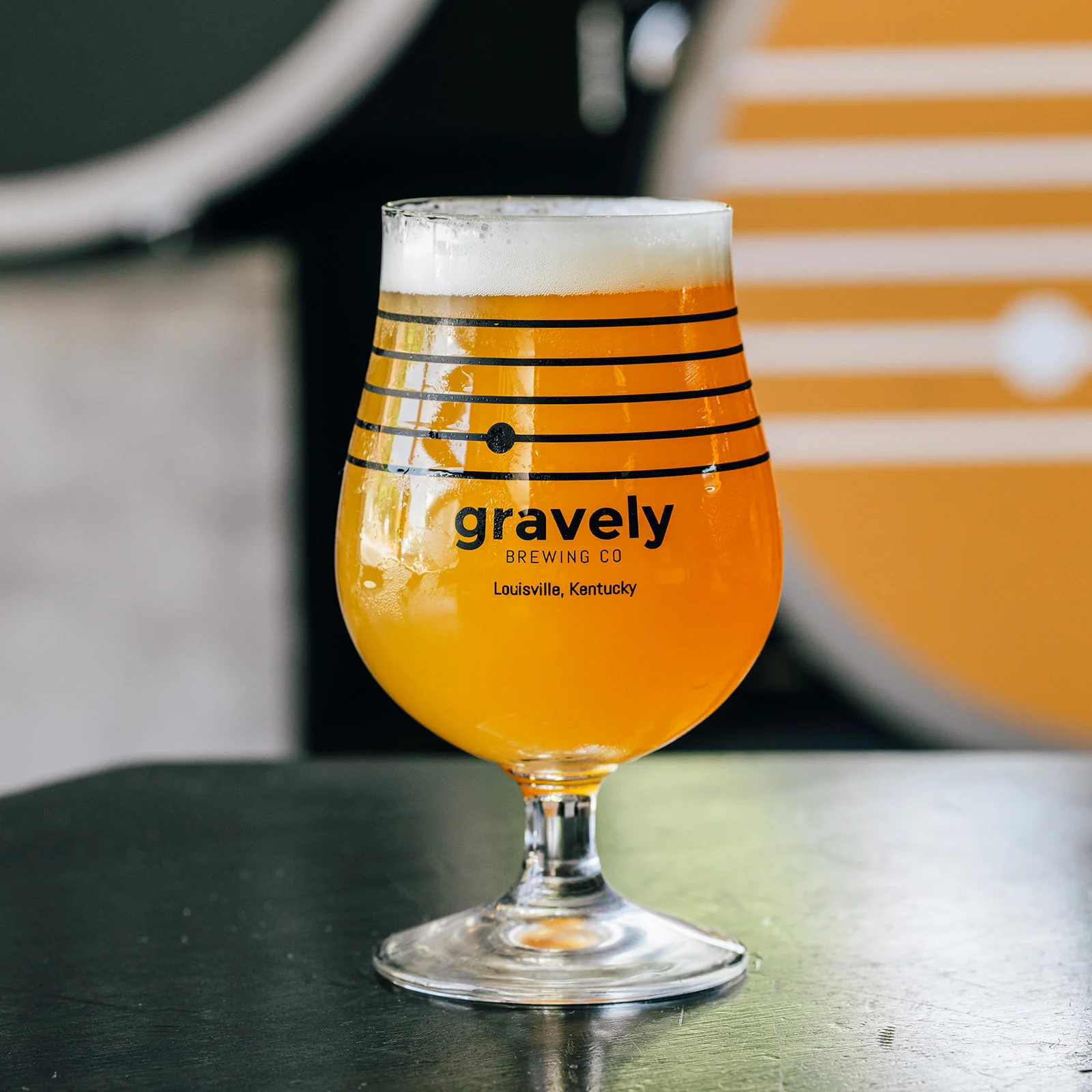 Debaser Hazy IPA craft beer Gravely Brewing Co. Louisville Kentucky