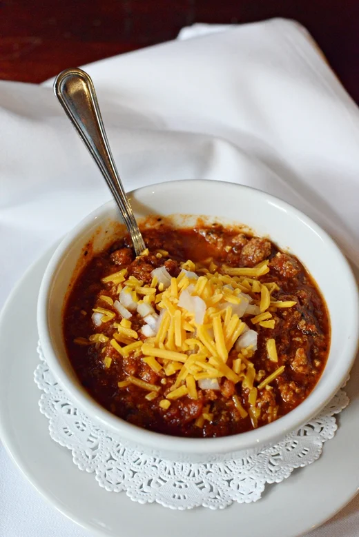 Homemade Turkey Chili
