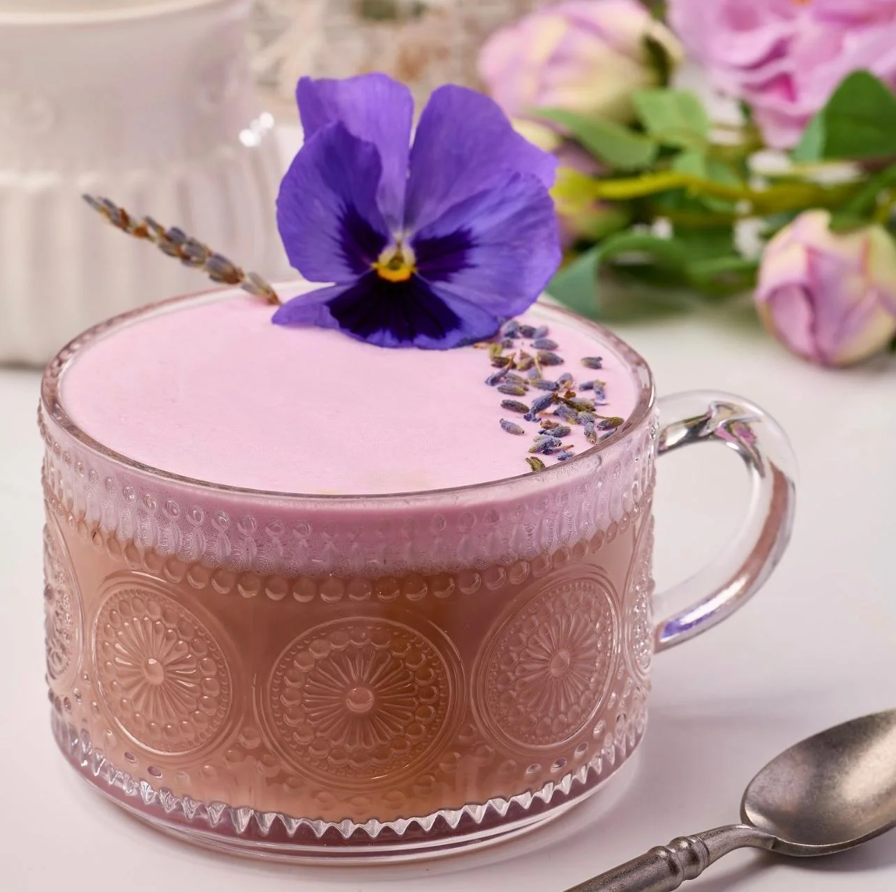 LAVENDER HONEY LATTE