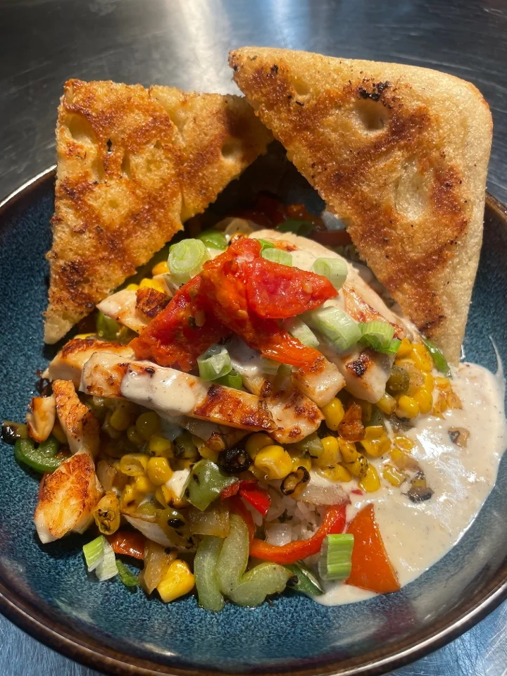 Chicken Garlic Bowl