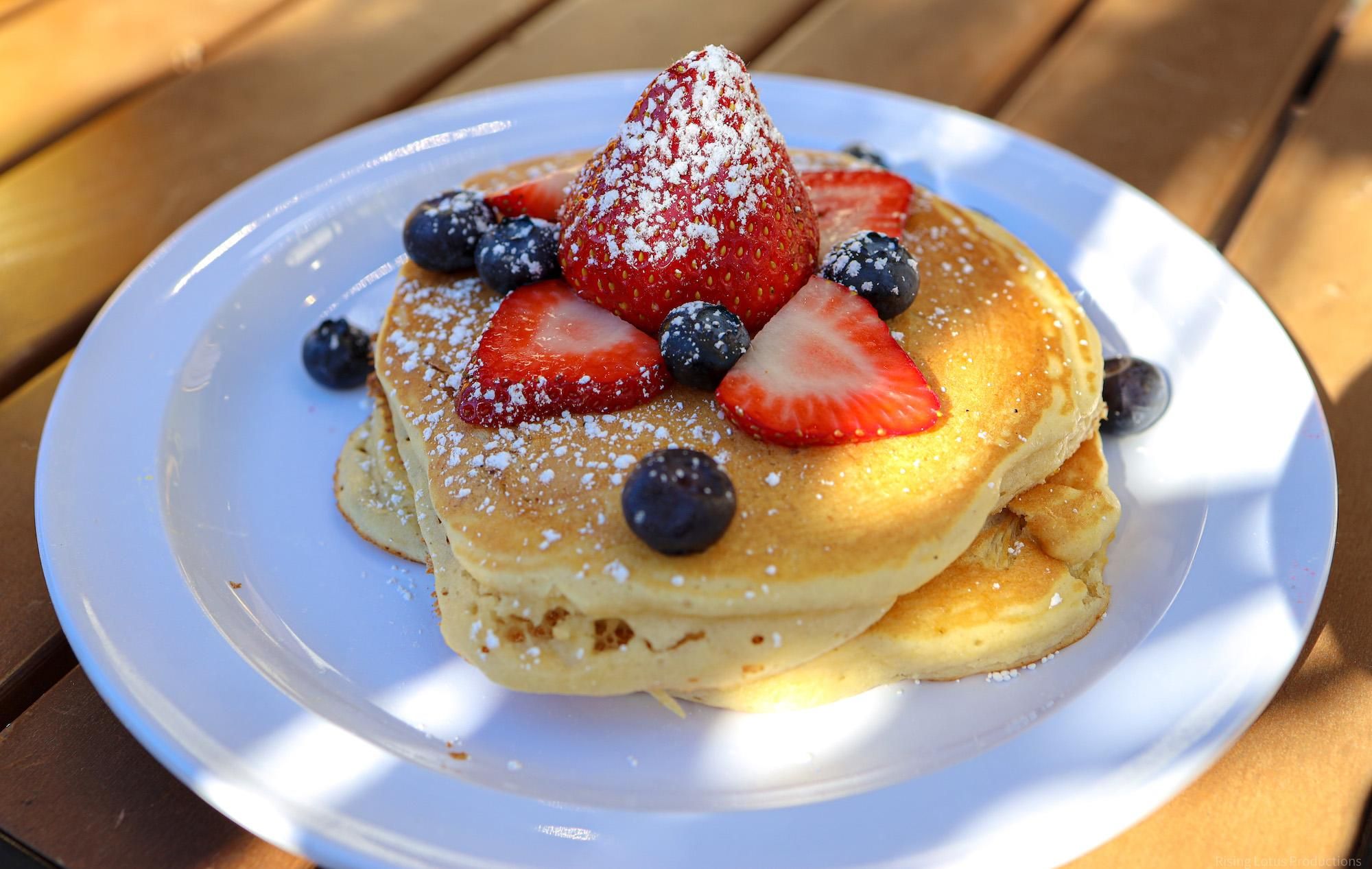 KID'S PANCAKES BLUEBERRY at Little Duck Diner