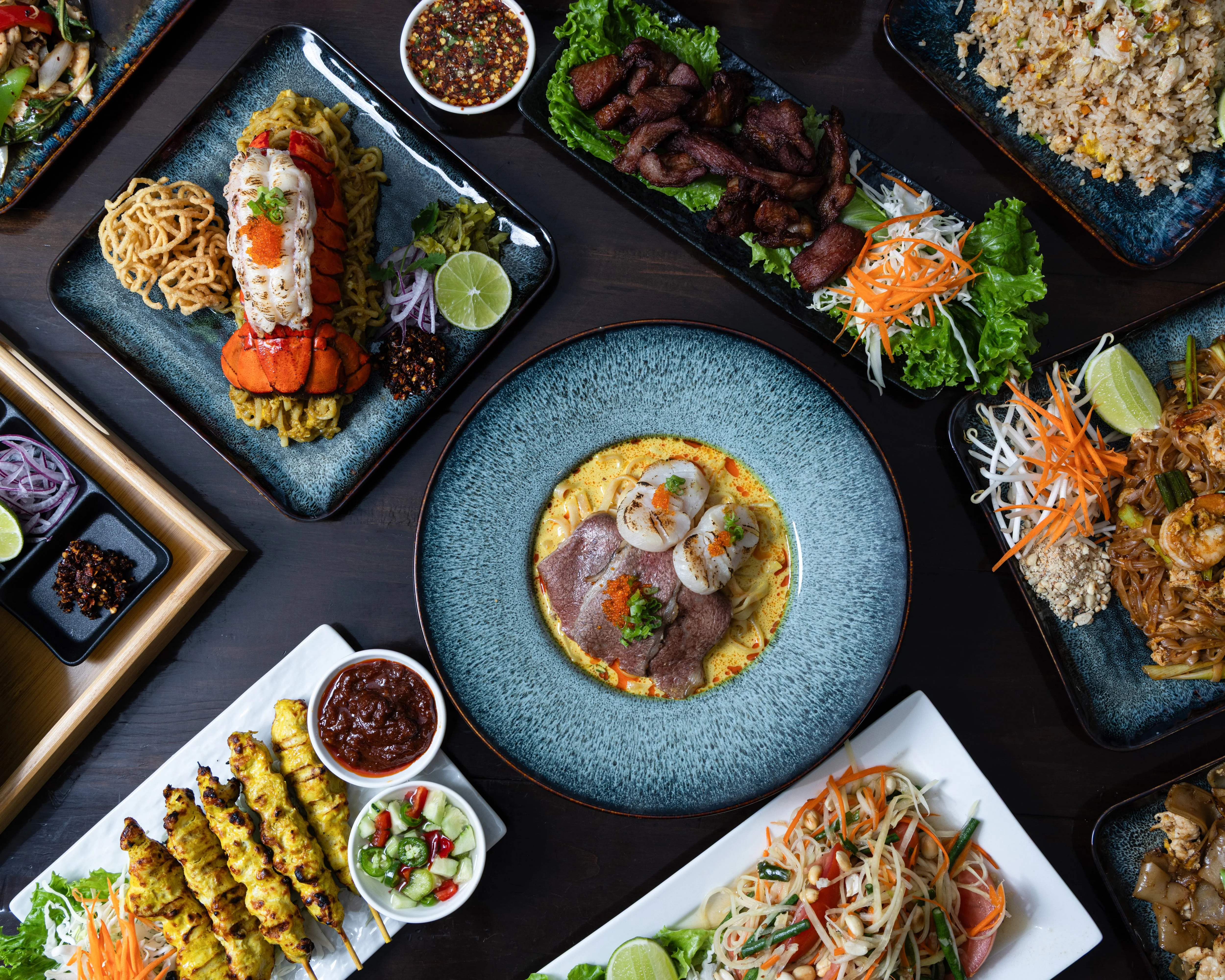 Delicious Thai cuisine served at Saoho Thai Cafe.