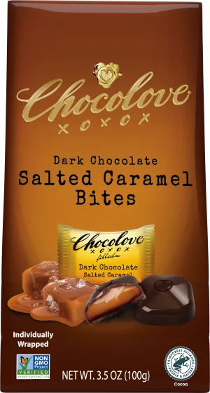 Dark Chocolate Bites - Caramel Chocolove