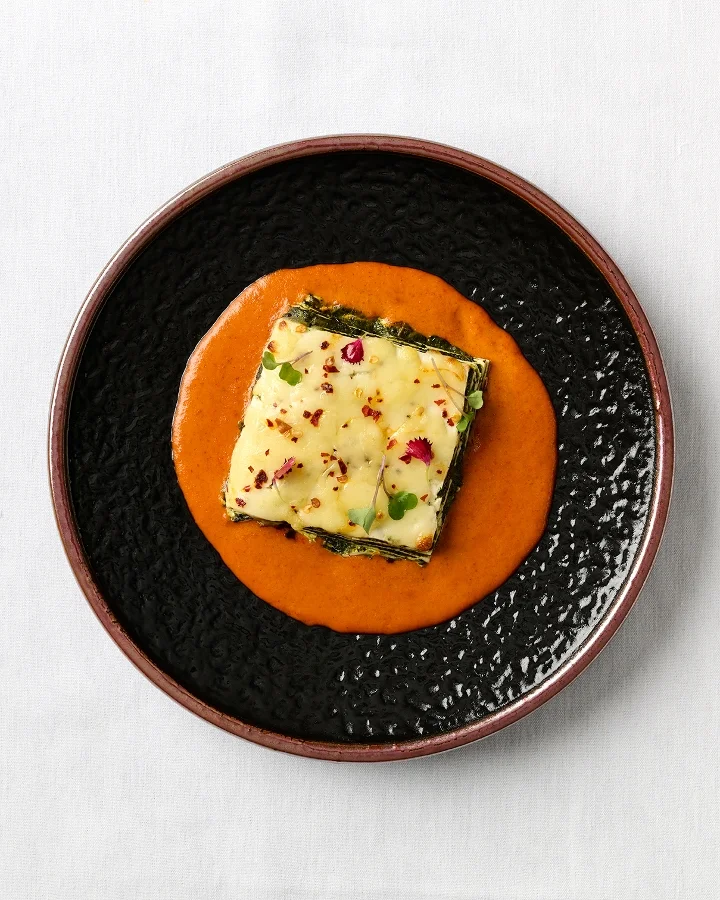 PALAK PANEER LASAGNA