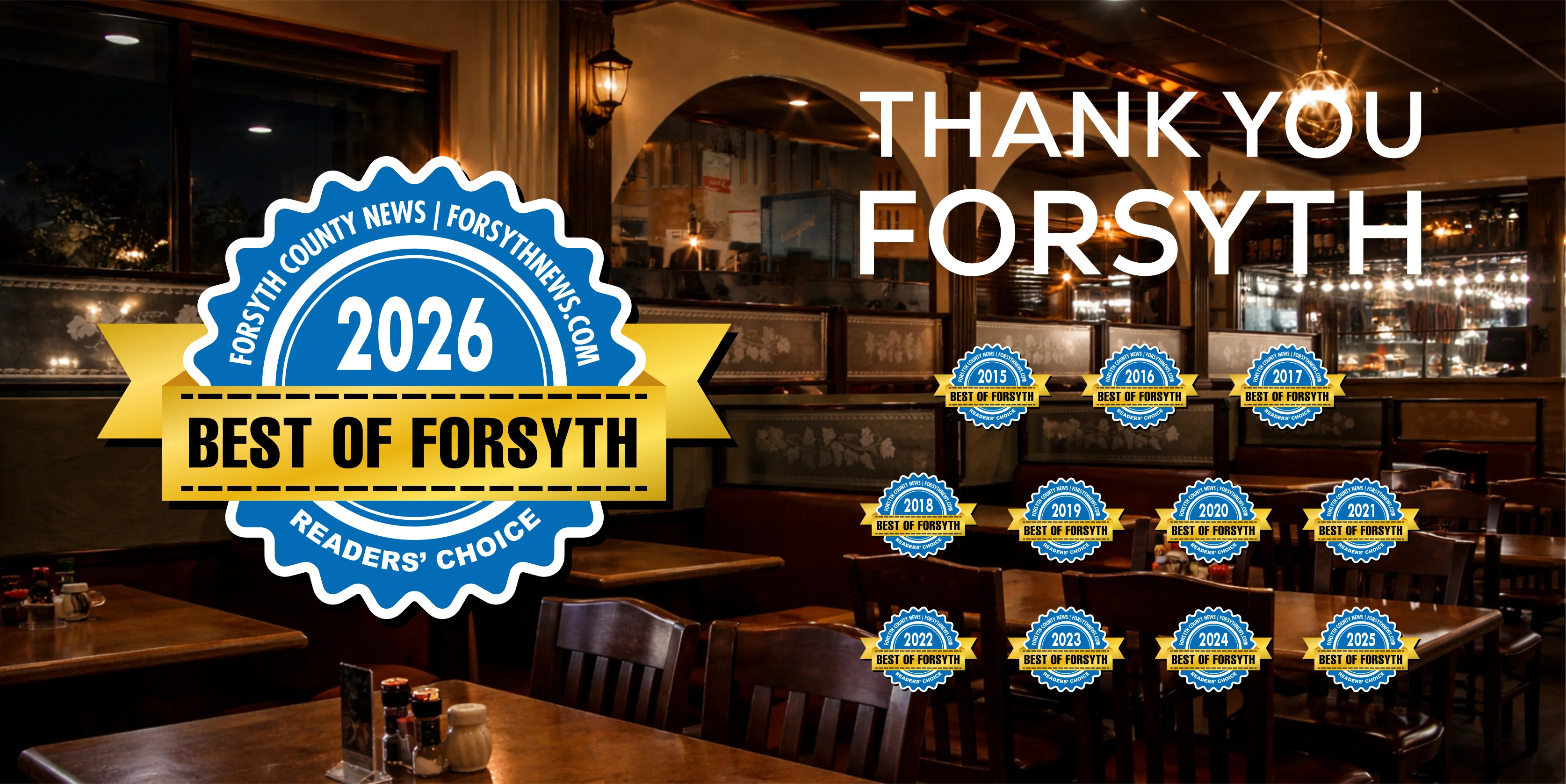 Giorgio's 2026 Best Of Forsyth Awards