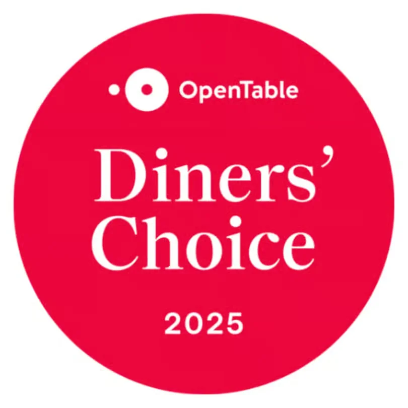 OpenTable Diners' Choice award for 2025
