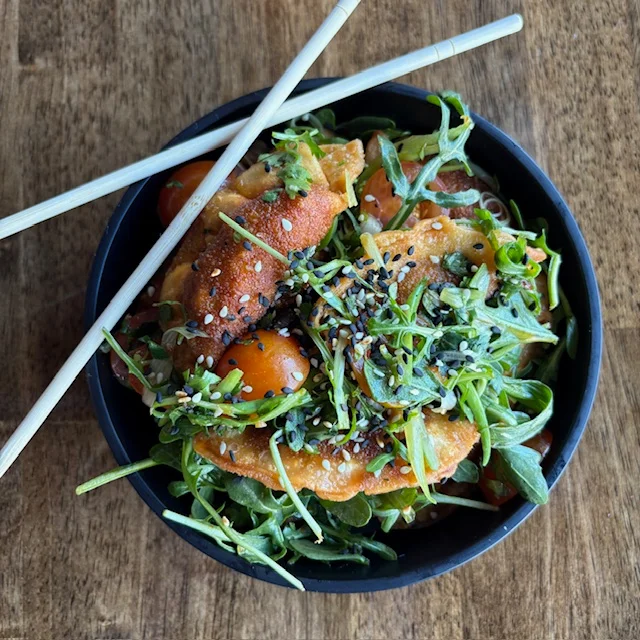 Potsticker Salad