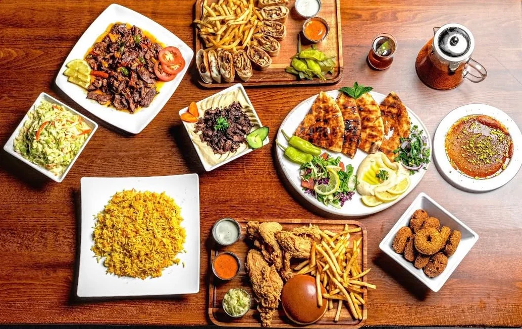 Shawarma, Grills & Kabab, Broasted Fried Chicken, Salads & Sides