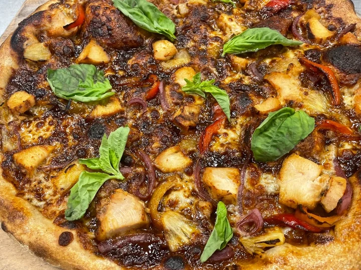 The Pemi Peanut Pineapple Thai Chicken Pizza