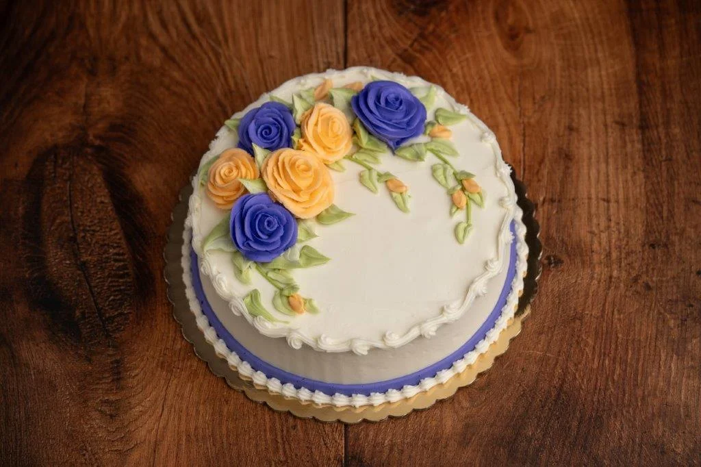 Flowers Cake - serves 12
