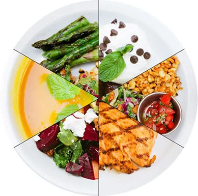 Grilled Salmon Plate with 2 Sides