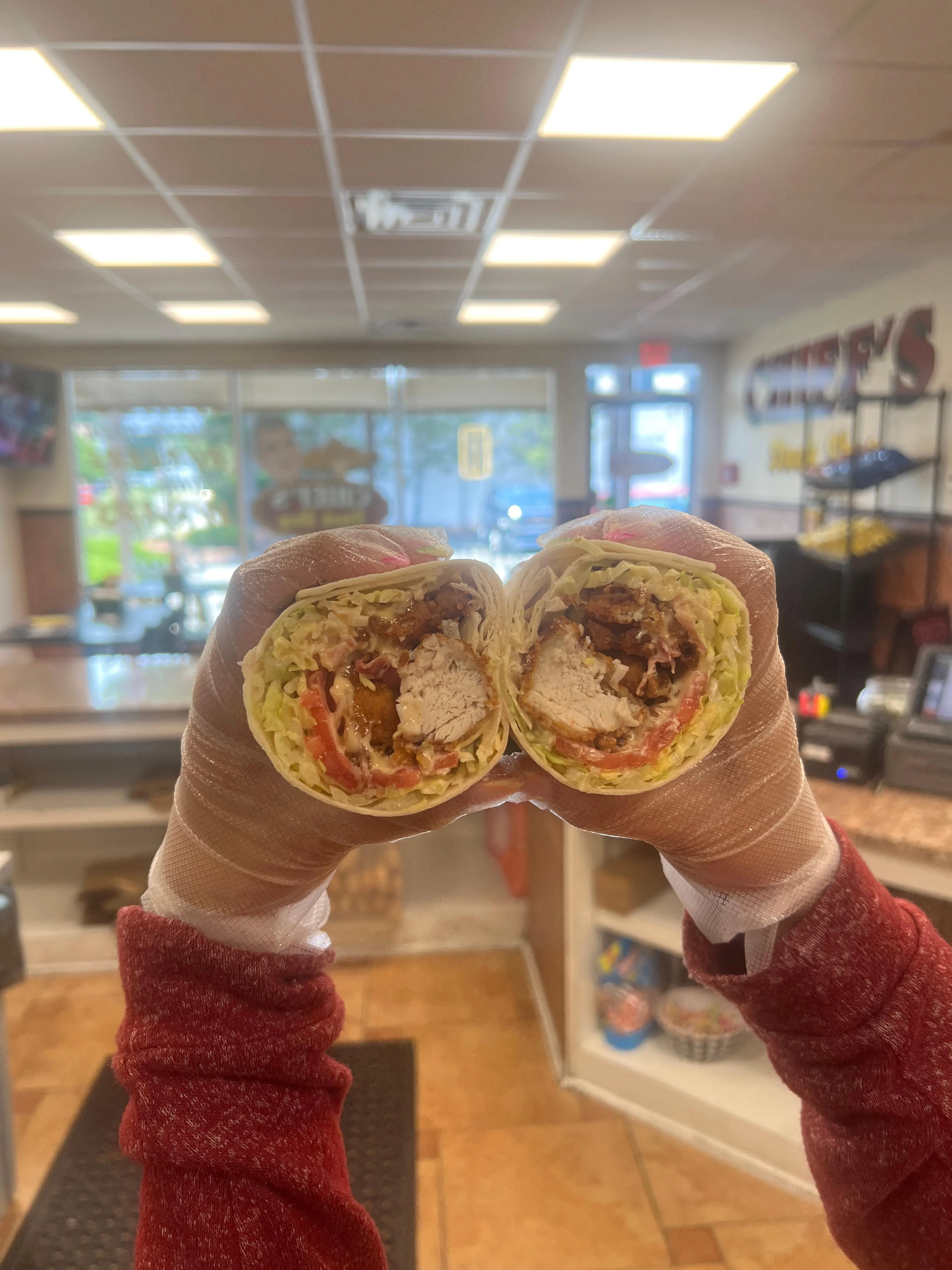 Chipotle Chicken BLT Wrap
