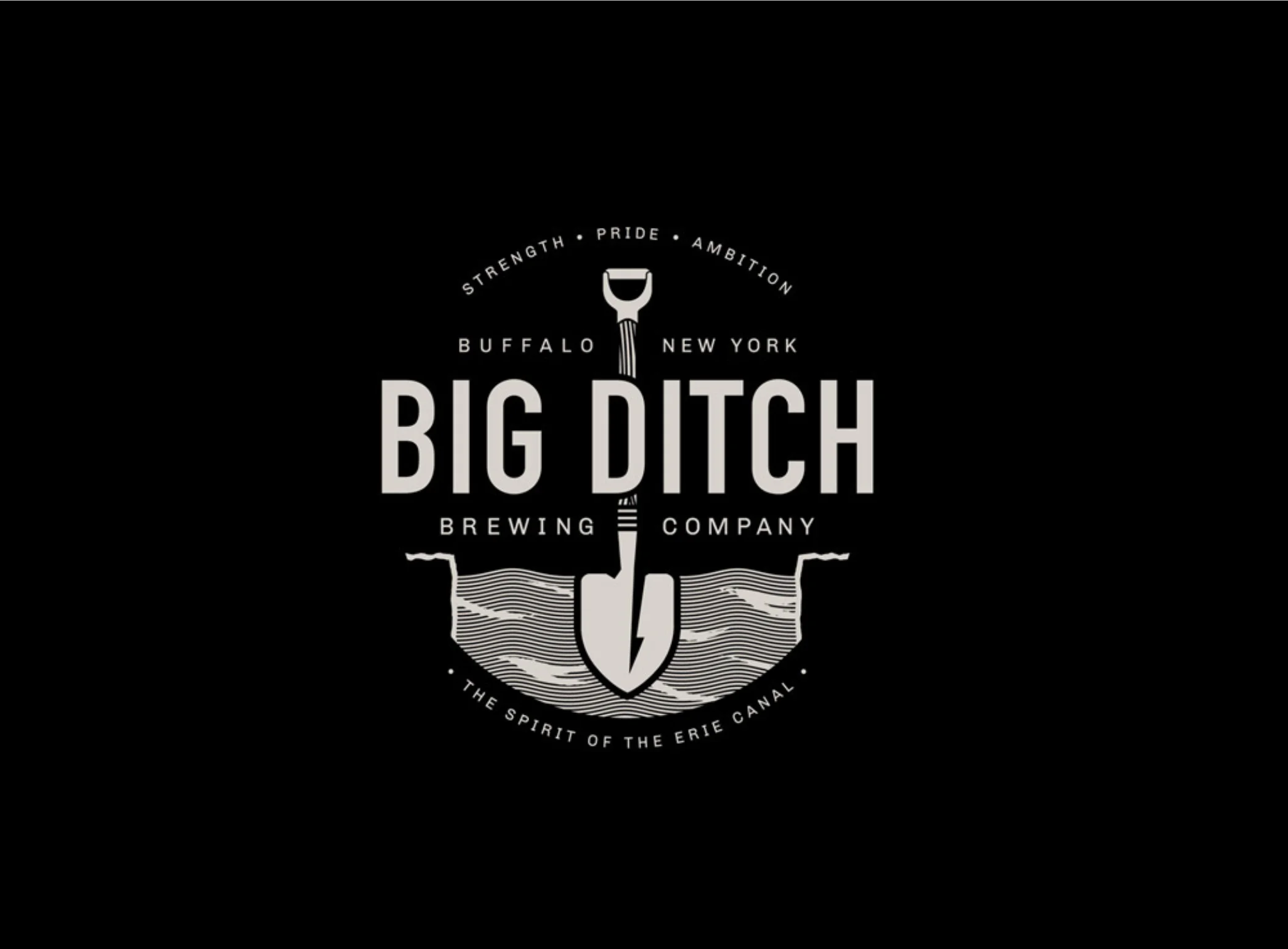 Logo of Big Ditch Brewing Company from Buffalo, New York