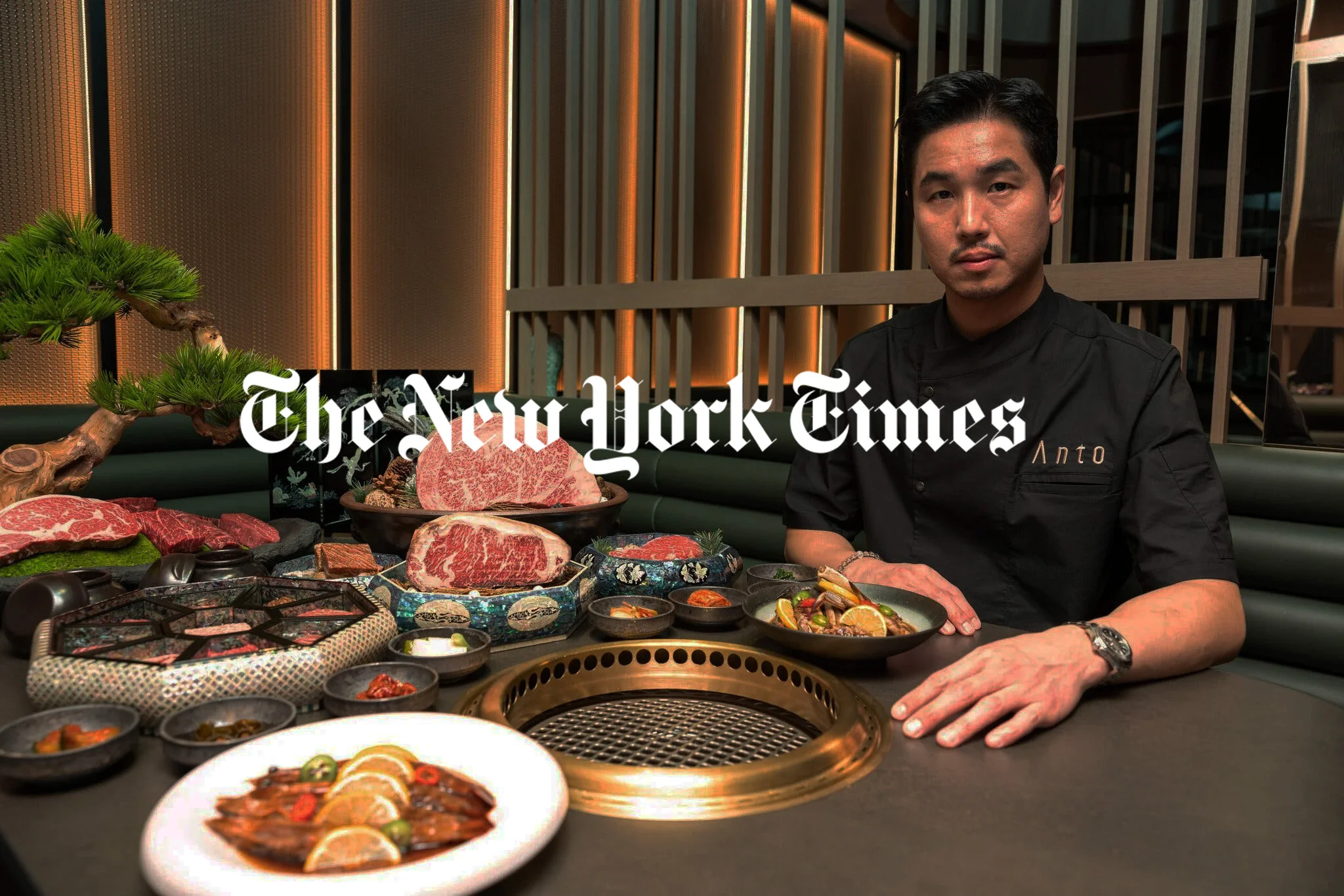 The chef Imsub Lee