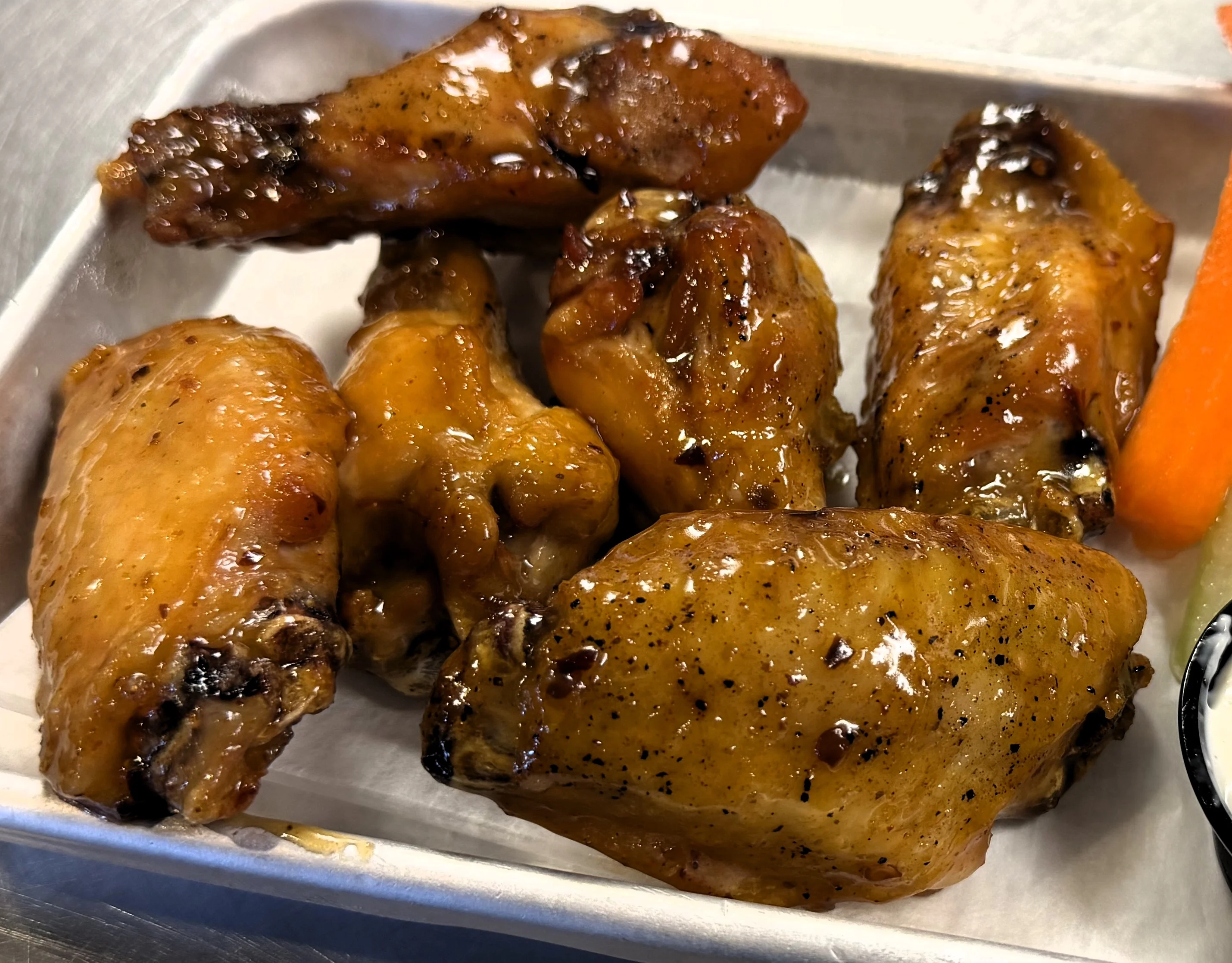 Restoration Brew Worx Award Winning Jumbo wings with house made sauces