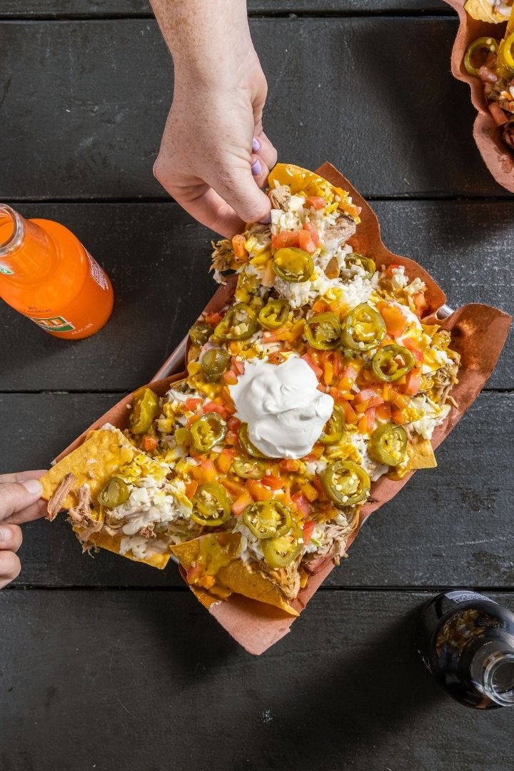 BBQ Nachos at Melvin’s BBQ – Mt Pleasant