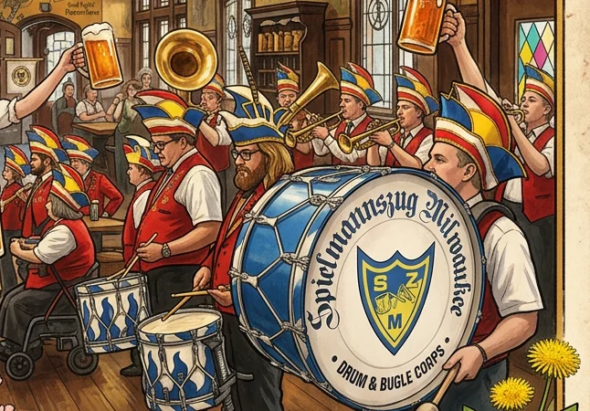 Spielmannszug Milwaukee Bock Bier Fest At Kegel's Inn