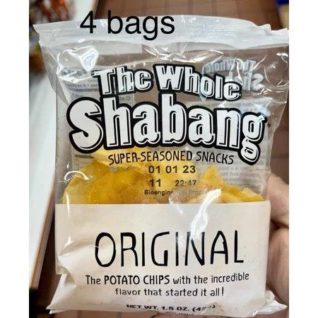 ORIGINAL SUPER-SEASONED SNACKS POTATO CHIPS, ORIGINAL 1.5oz