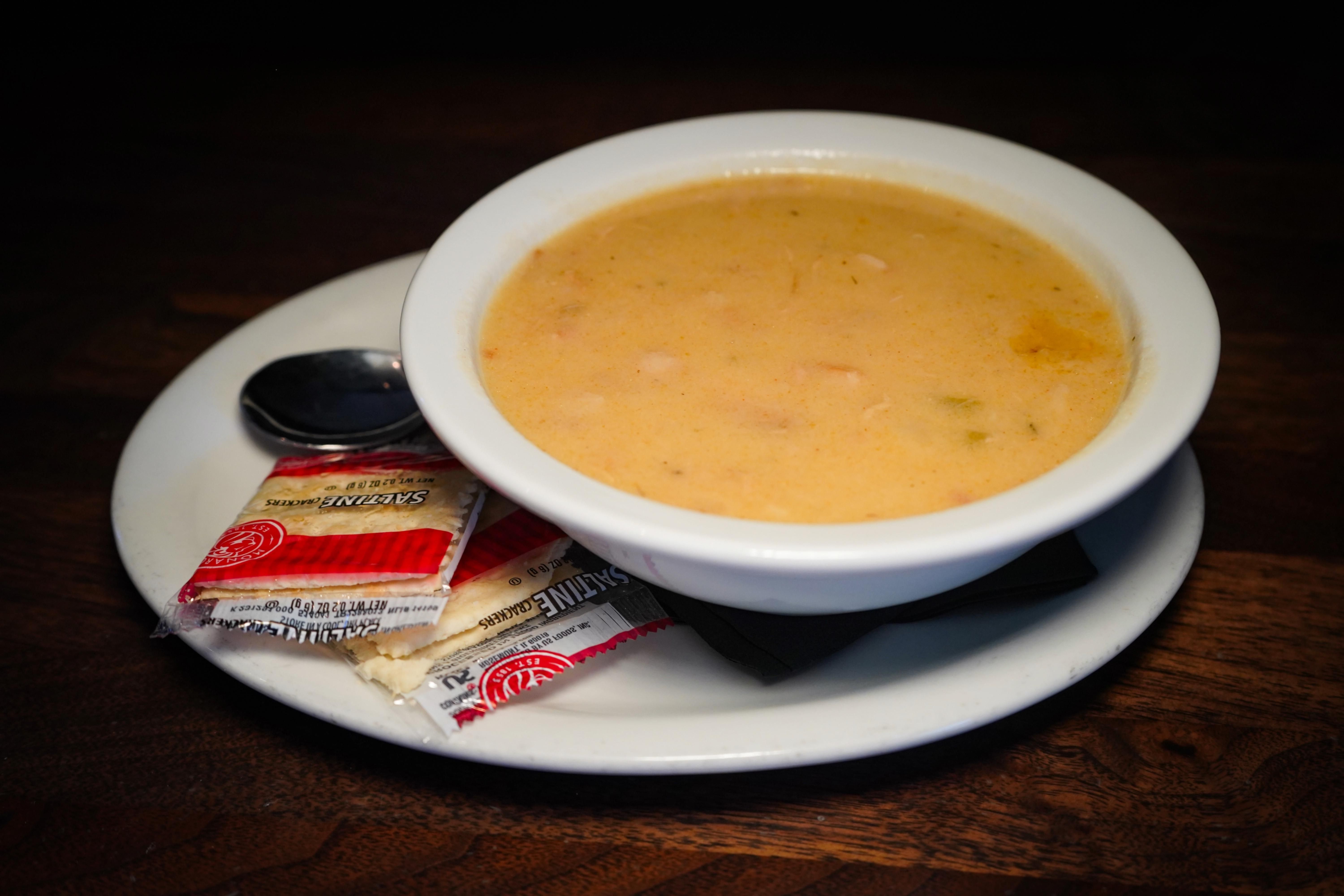 Chicken Corn Chowder at The Smokehouse