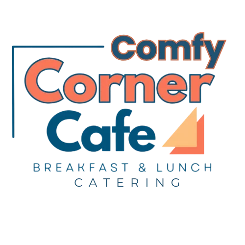 Logo of Comfy Corner Cafe for breakfast and lunch catering