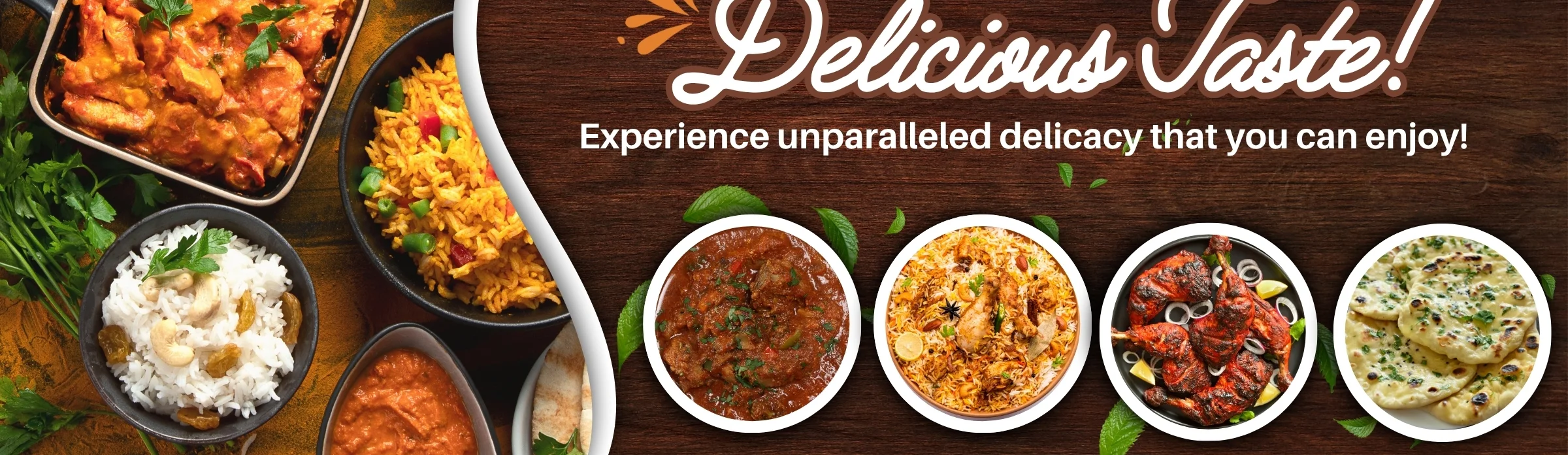 Delicious Indian food spread with various dishes and vibrant colors.