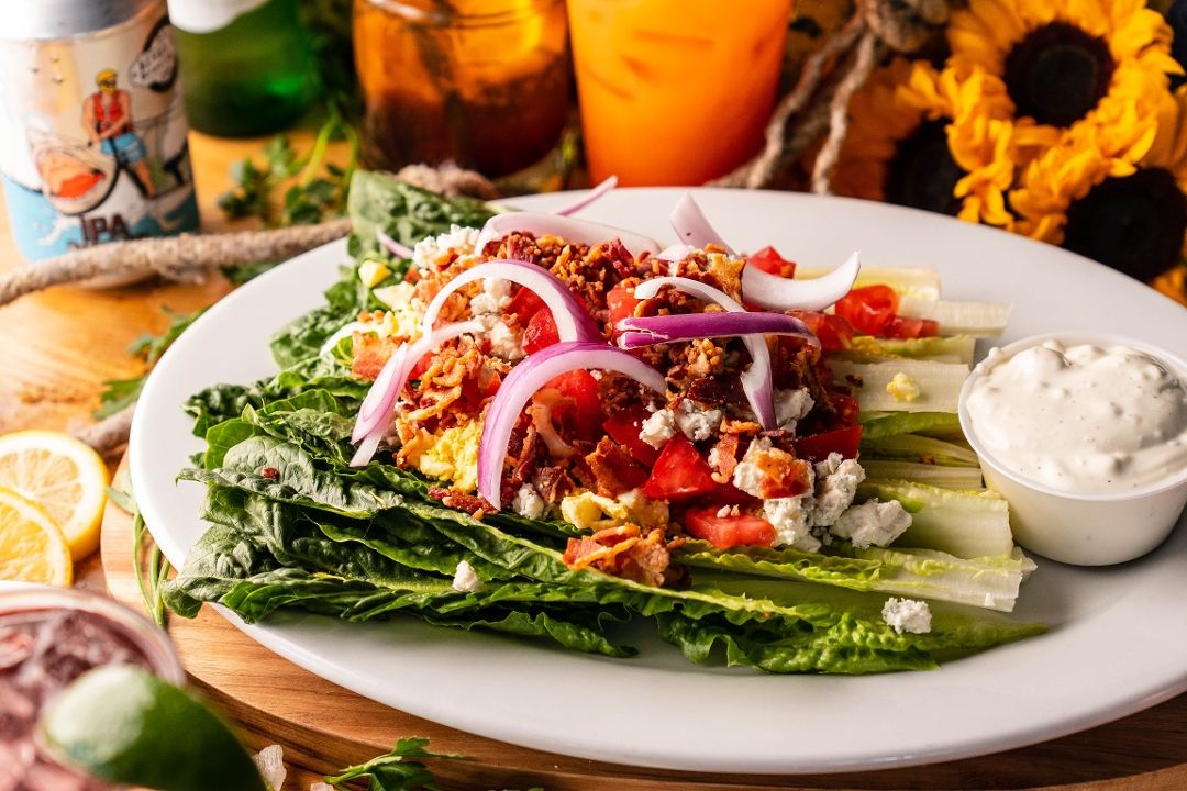 Wedge Salad at The Crazy Crab Jarvis Creek