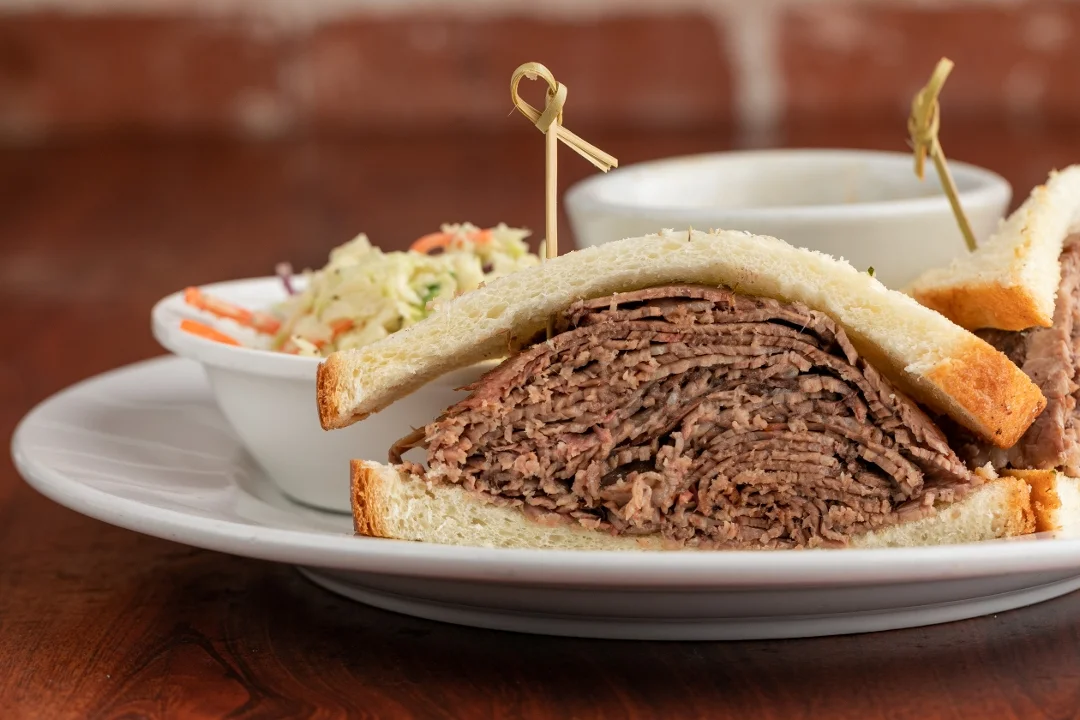 Hot Brisket Beef Sandwich