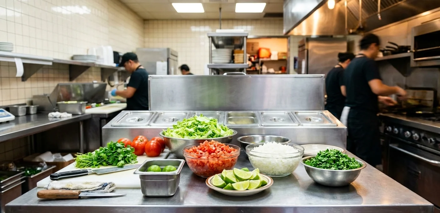 A rack holding various kitchen tongs and utensils, showcasing a clean and organized display.