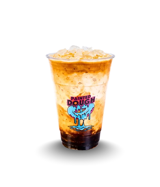 Lavender Cold Brew with house creamer