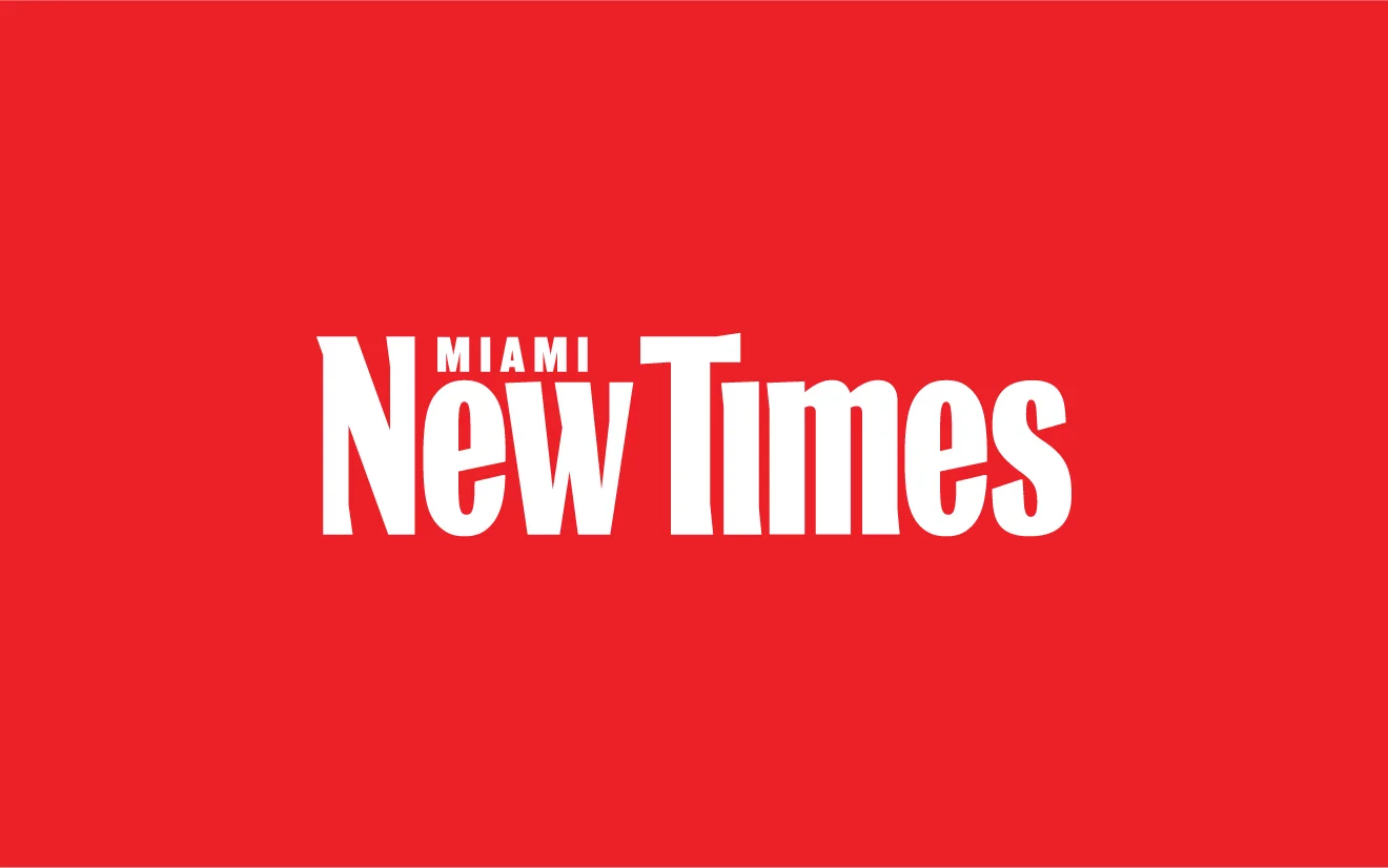 Miami New Times Logo on red background