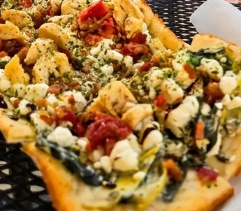 Spinach, Artichoke & Goat Cheese FB (V)