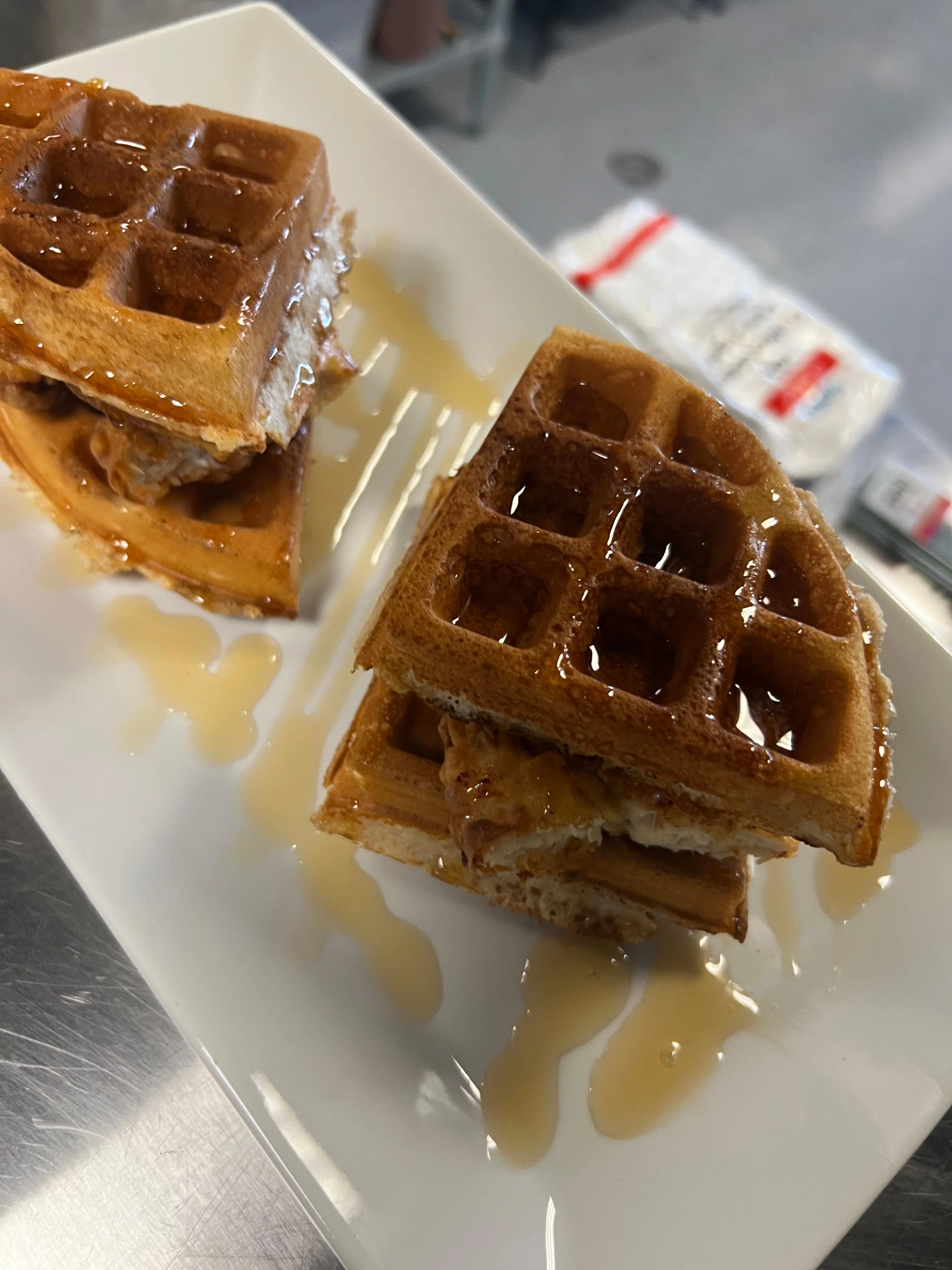 Chicken & Waffle Sliders