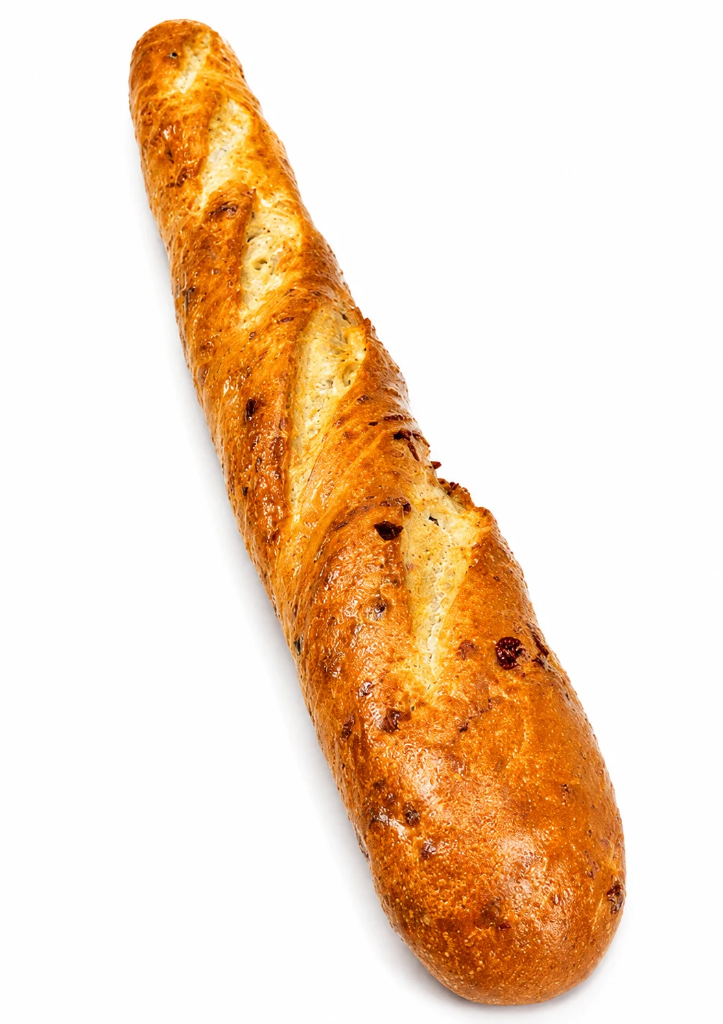 Delicious jalapeño cheese bag with a crispy golden crust.