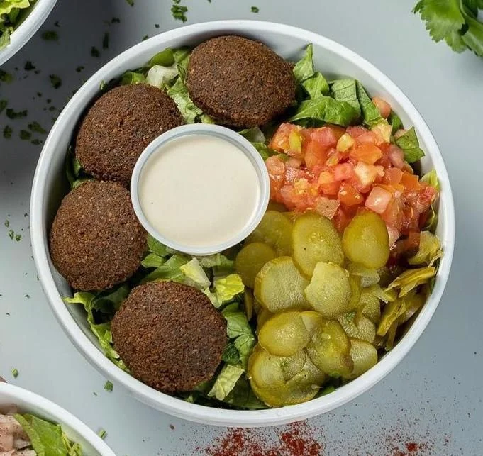 Falafel bowl from Sufrat Grill