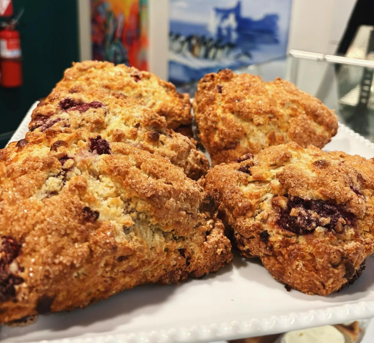 Fresh baked goods made daily at our Battle Ground coffee shop.