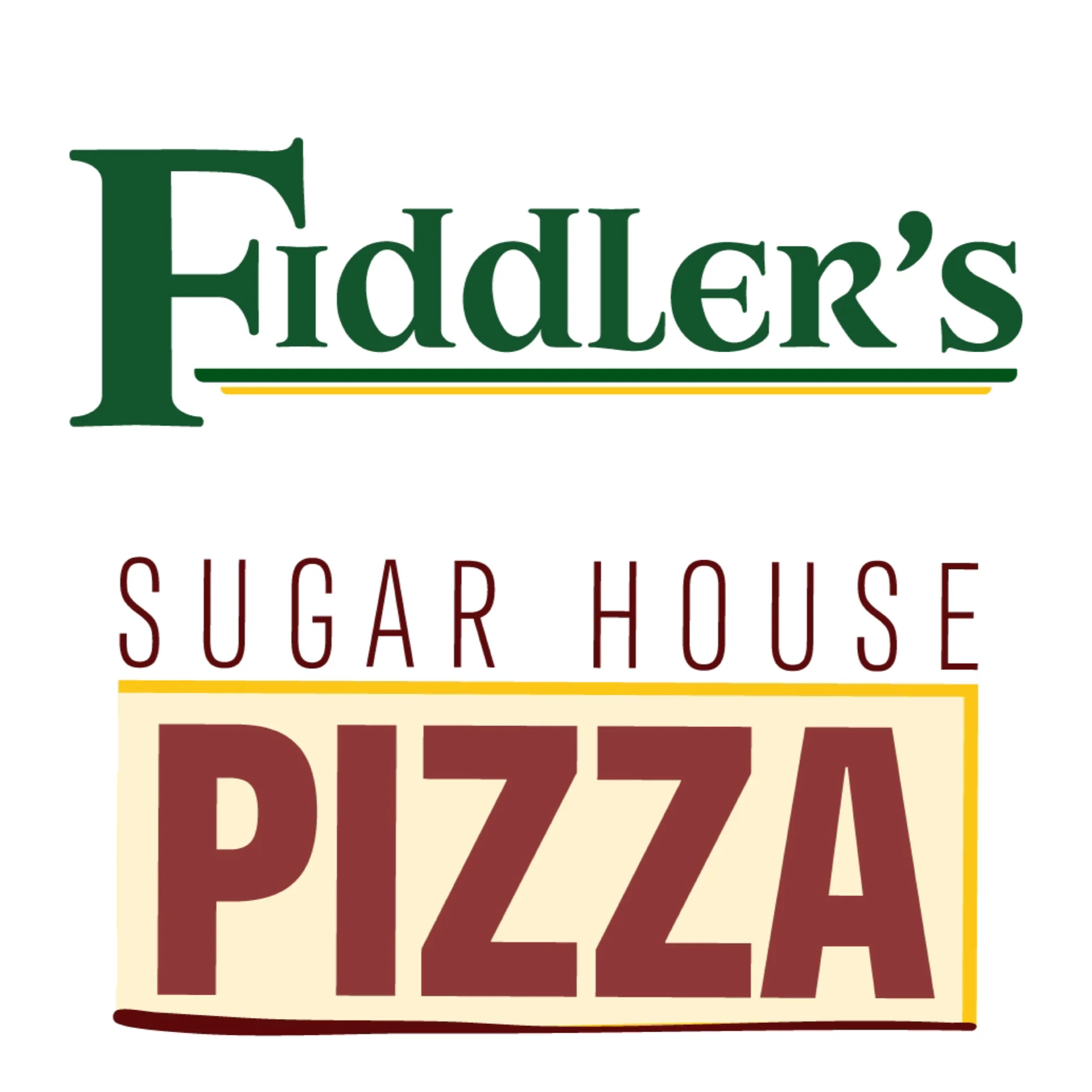 Logo for Fiddler's Sugar House Pizza restaurant