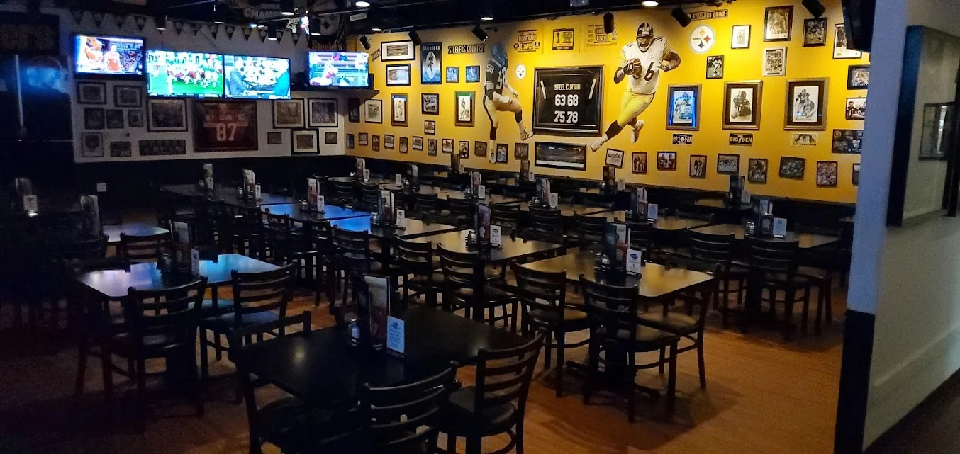 The empty Overtime Sports Bar
