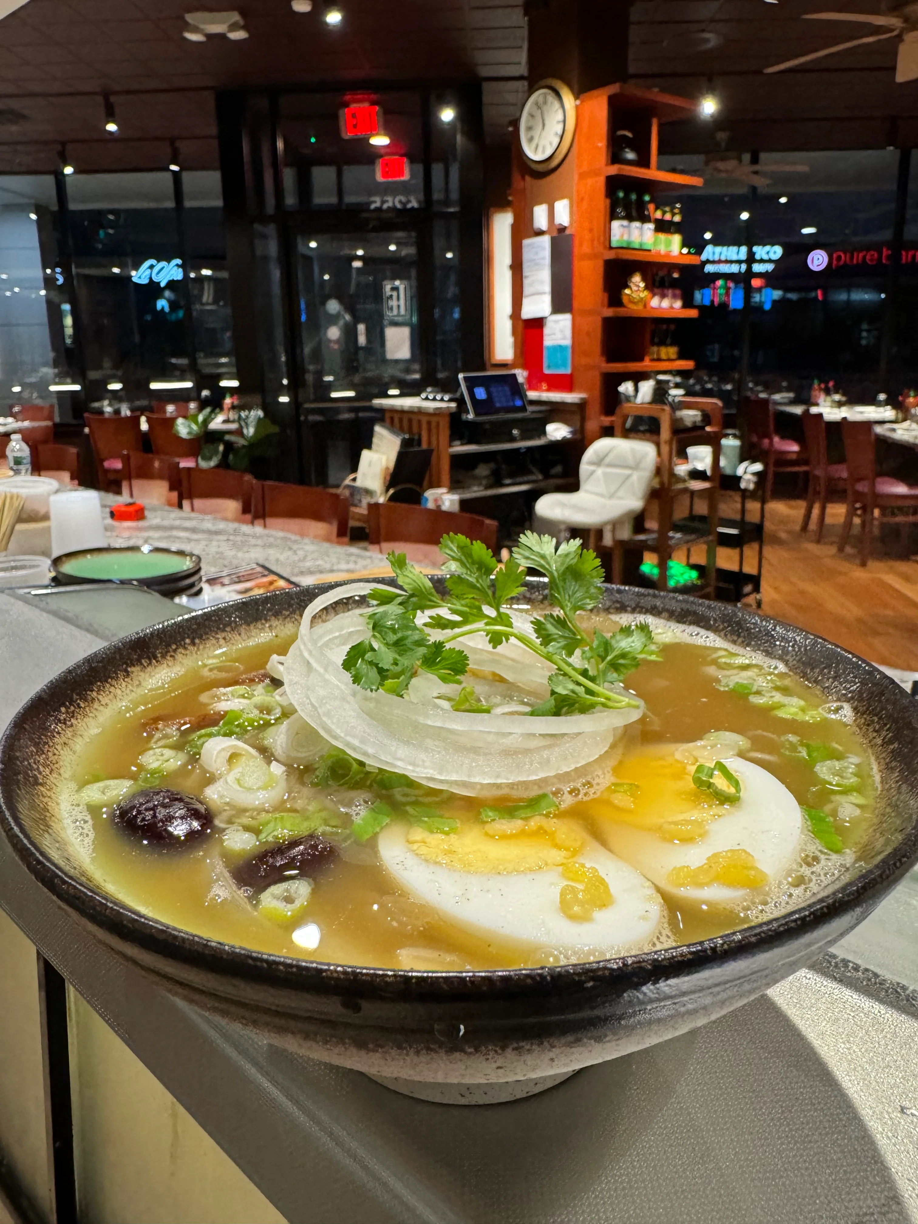 A restaurant chef preparing a dish