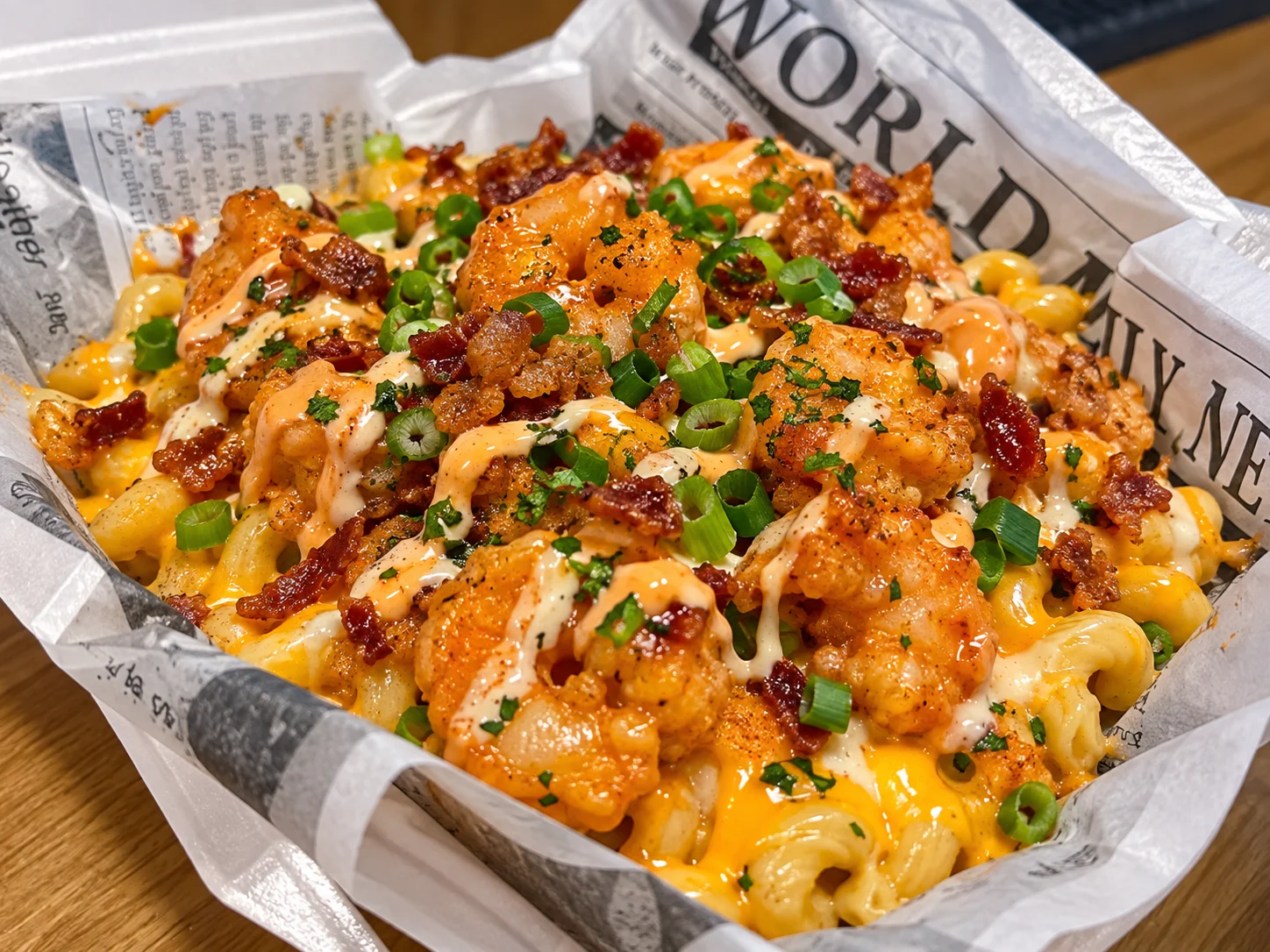 Boom Boom Shrimp Mac
