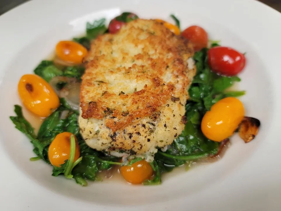 Parmesan Crusted Cod